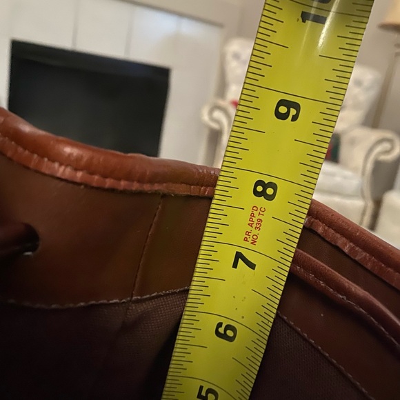 Brighton Leather Long Adjustable Shoulder strap, stationary Hand Strap Bag Purse - Picture 8 of 11